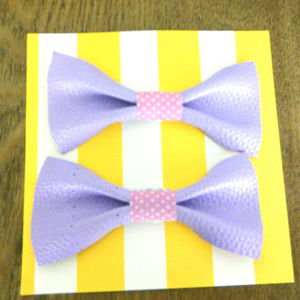 🍒3/$20 Handmade Shoe Clip faux leather